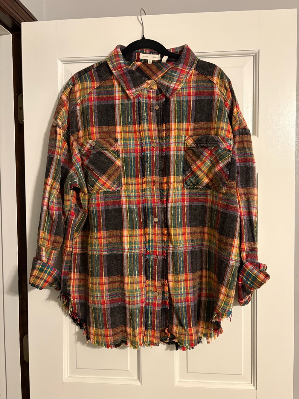 Gilded Intent Multicolor Plaid Button-Down Shirt